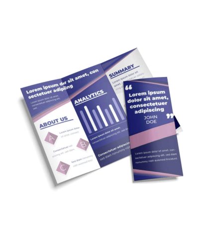 Brochures 100lb Gloss Text