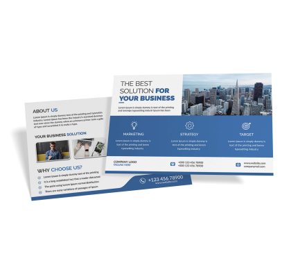 Post Cards 14pt Matte Finish