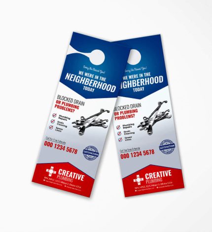 Door Hangers 14pt UV High Gloss