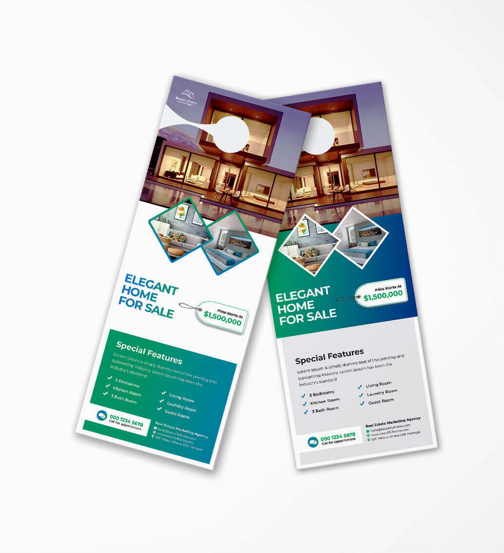 Door Hangers 14pt Matte Finish