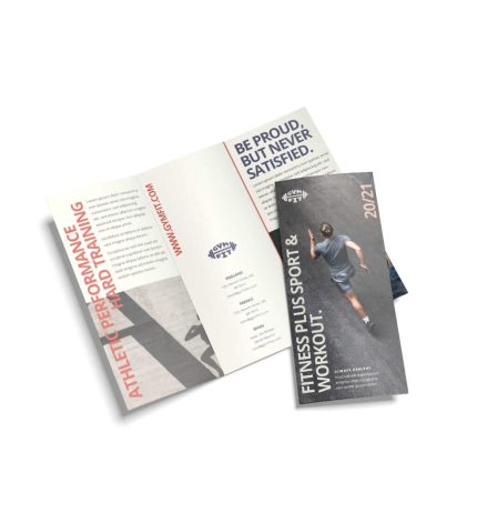 Brochures 80lb Uncoated